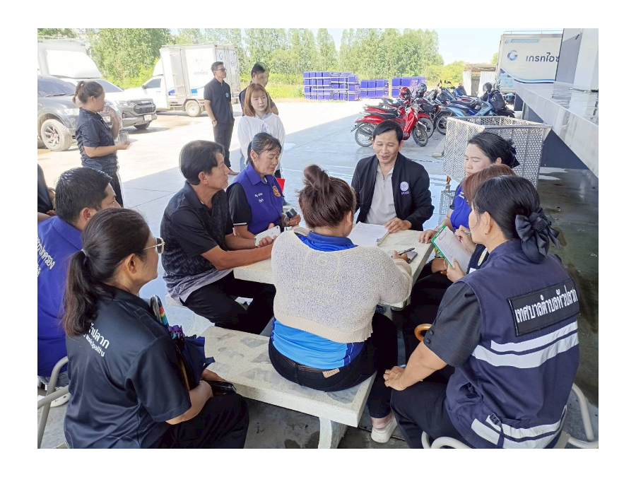 ตรวจสอบร่วมกับอำเภอเสาไห้ และเทศบาลตำบลหัวปลวก กรณีร้องเรียนปัญหาน้ำไหลออกนอกโรงงาน